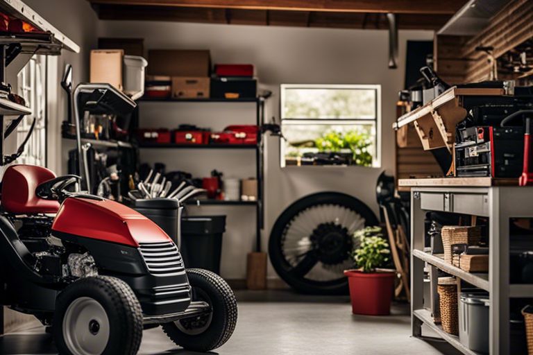 How to Store a Lawn Mower in the Garage? - HouseToolKit